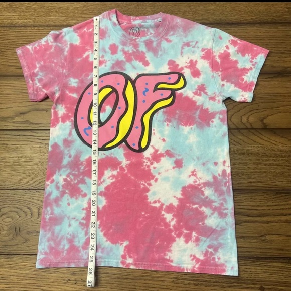 Odd Future Tye-Dye Pink Graphic Large Logo Tee T-Shirt Men’s Size Small - Picture 2 of 11